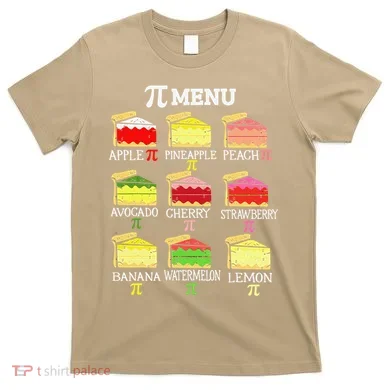 Pi Menu Pi Day 3 T-Shirt