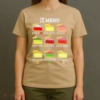 Pi Menu Pi Day 3 T-Shirt thumb 4