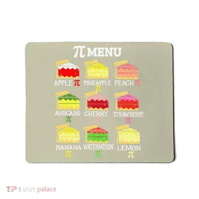 Pi Menu Pi Day 3 Mousepad