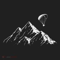 Paraglider Mountains Parachute Paragliding Lover Fun Women's Sweatshirt thumb 2