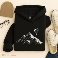 Paraglider Mountains Parachute Paragliding Lover Fun Hoodie thumb 4
