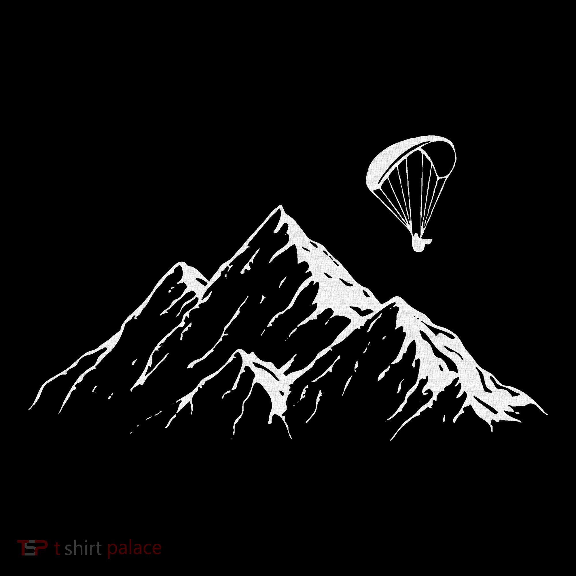 Paraglider Mountains Parachute Paragliding Lover Fun Sweatshirt