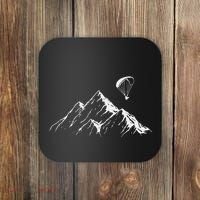 Paraglider Mountains Parachute Paragliding Lover Fun Coaster thumb 0