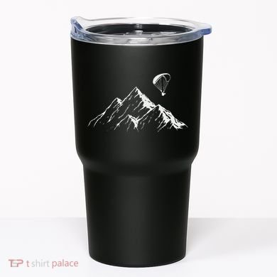 Paraglider Mountains Parachute Paragliding Lover Fun Tumbler