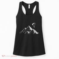Paraglider Mountains Parachute Paragliding Lover Fun Women's Tank Top thumb 0