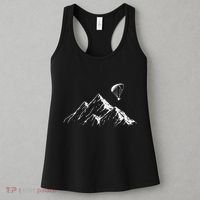 Paraglider Mountains Parachute Paragliding Lover Fun Women's Tank Top thumb 3