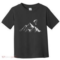 Paraglider Mountains Parachute Paragliding Lover Fun Toddler T-Shirt thumb 0