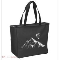 Paraglider Mountains Parachute Paragliding Lover Fun Tote Bag thumb 2