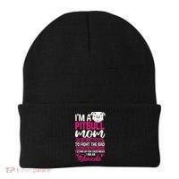 Pitbull Mom Pit Bull Terrier Mommy Pibble Mother's Day Beanie thumb 0
