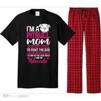 Pitbull Mom Pit Bull Terrier Mommy Pibble Mother's Day Pajama Set thumb 0