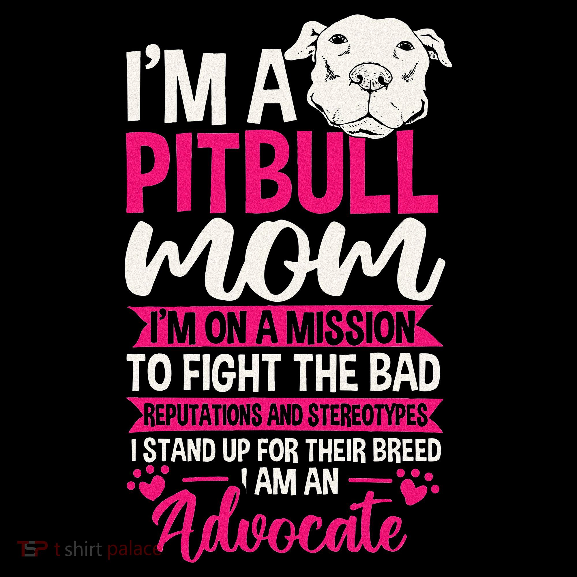 Pitbull Mom Pit Bull Terrier Mommy Pibble Mother's Day Mousepad