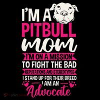 Pitbull Mom Pit Bull Terrier Mommy Pibble Mother's Day Tank Top thumb 6