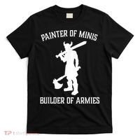 Painting Miniatures Role Playing Game Fantasy Warrior Minis T-Shirt thumb 0