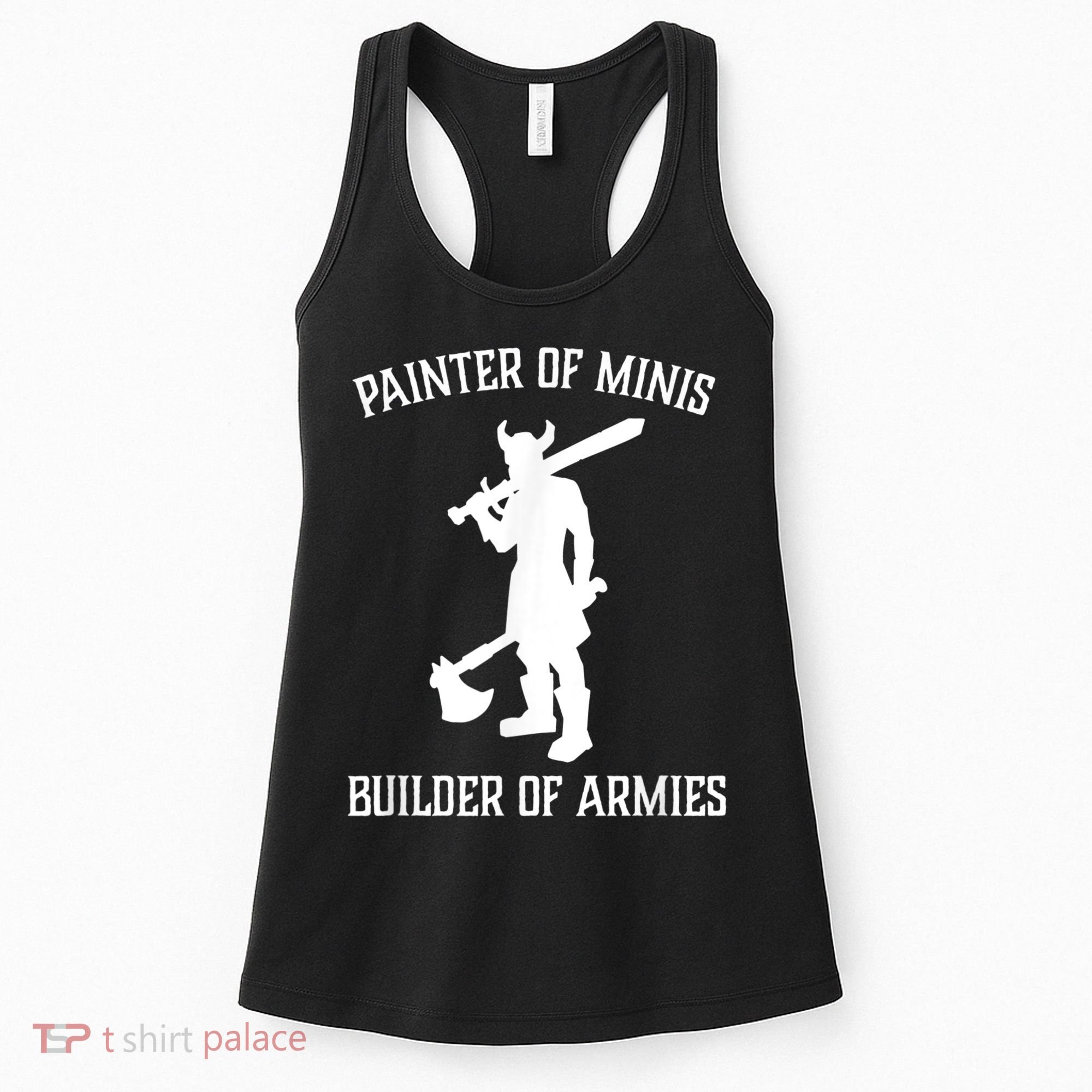 Painting Miniatures Role Playing Game Fantasy Warrior Minis Women's Tank Top