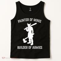 Painting Miniatures Role Playing Game Fantasy Warrior Minis Tank Top thumb 2