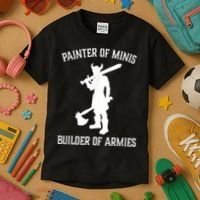 Painting Miniatures Role Playing Game Fantasy Warrior Minis Kids T-Shirt thumb 3
