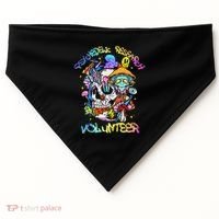Psychedelic Mushroom Research Volunteer USA-Made Doggie Bandana thumb 0