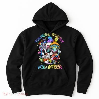 Psychedelic Mushroom Research Volunteer Hoodie