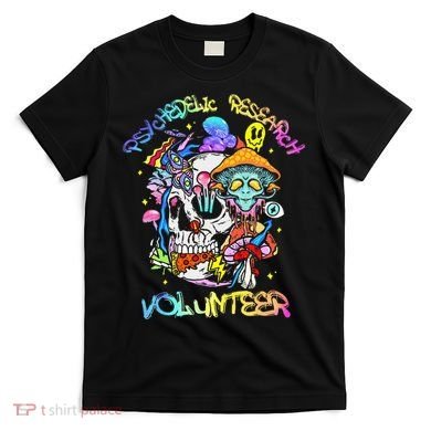 Psychedelic Mushroom Research Volunteer T-Shirt