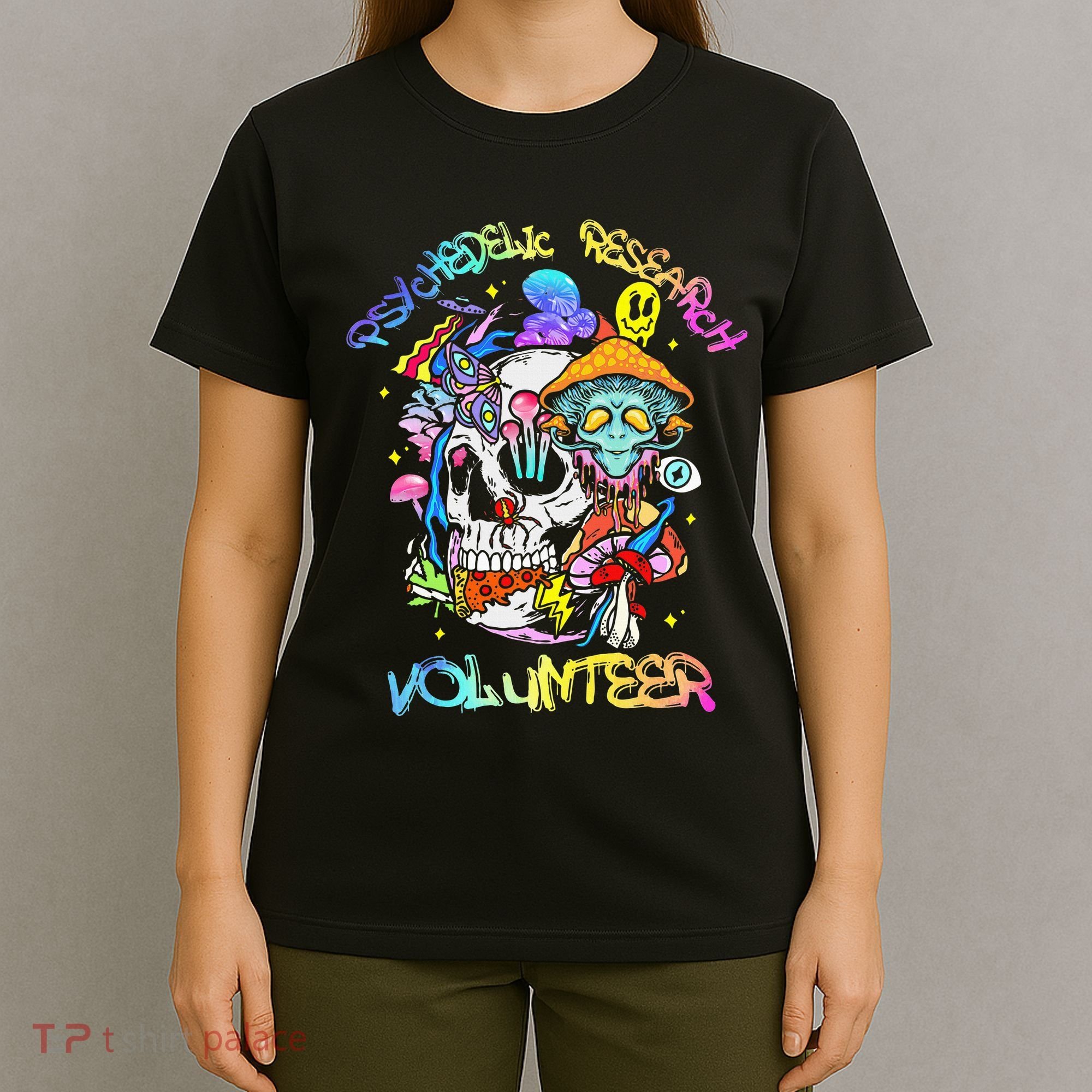 Psychedelic Mushroom Research Volunteer T-Shirt