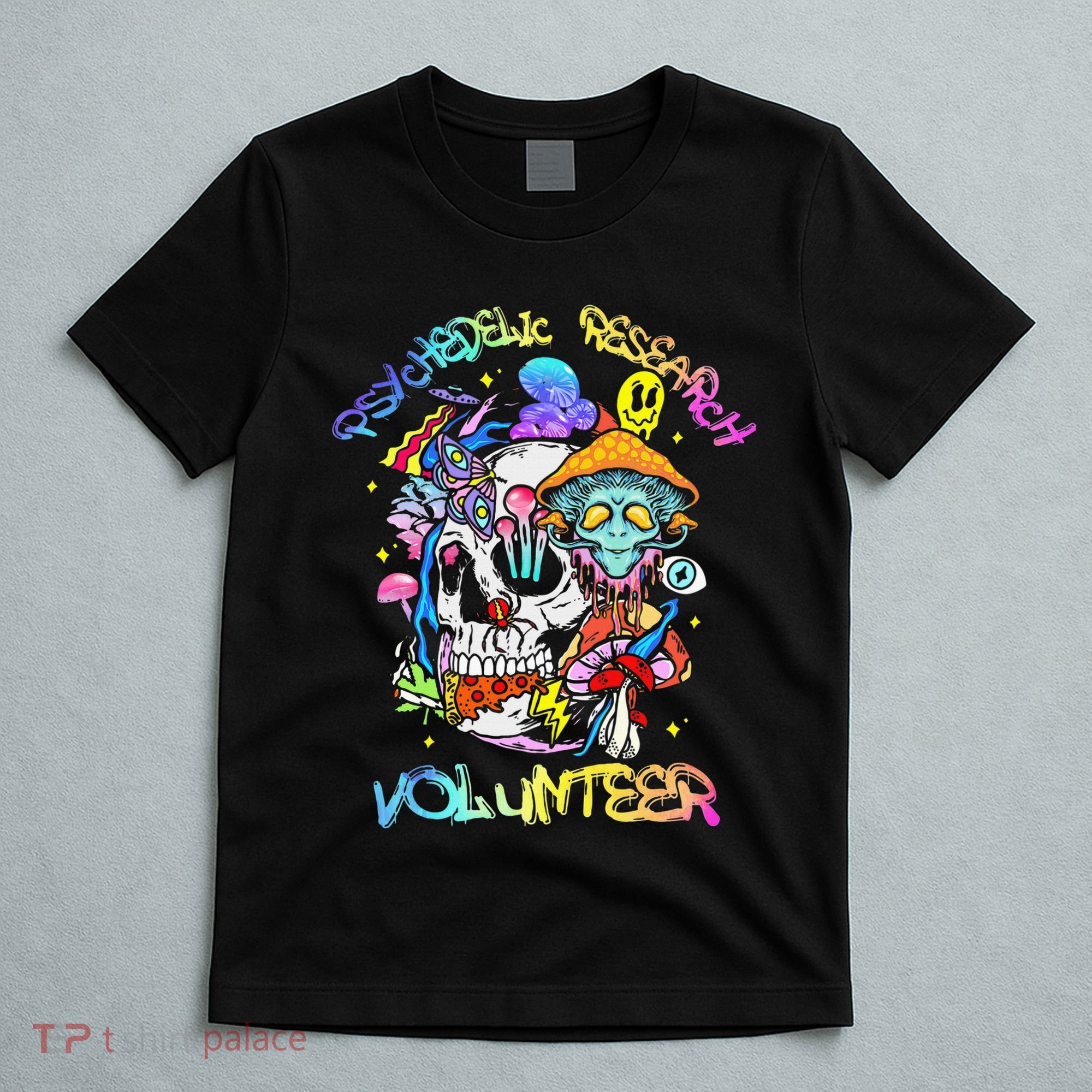 Psychedelic Mushroom Research Volunteer T-Shirt