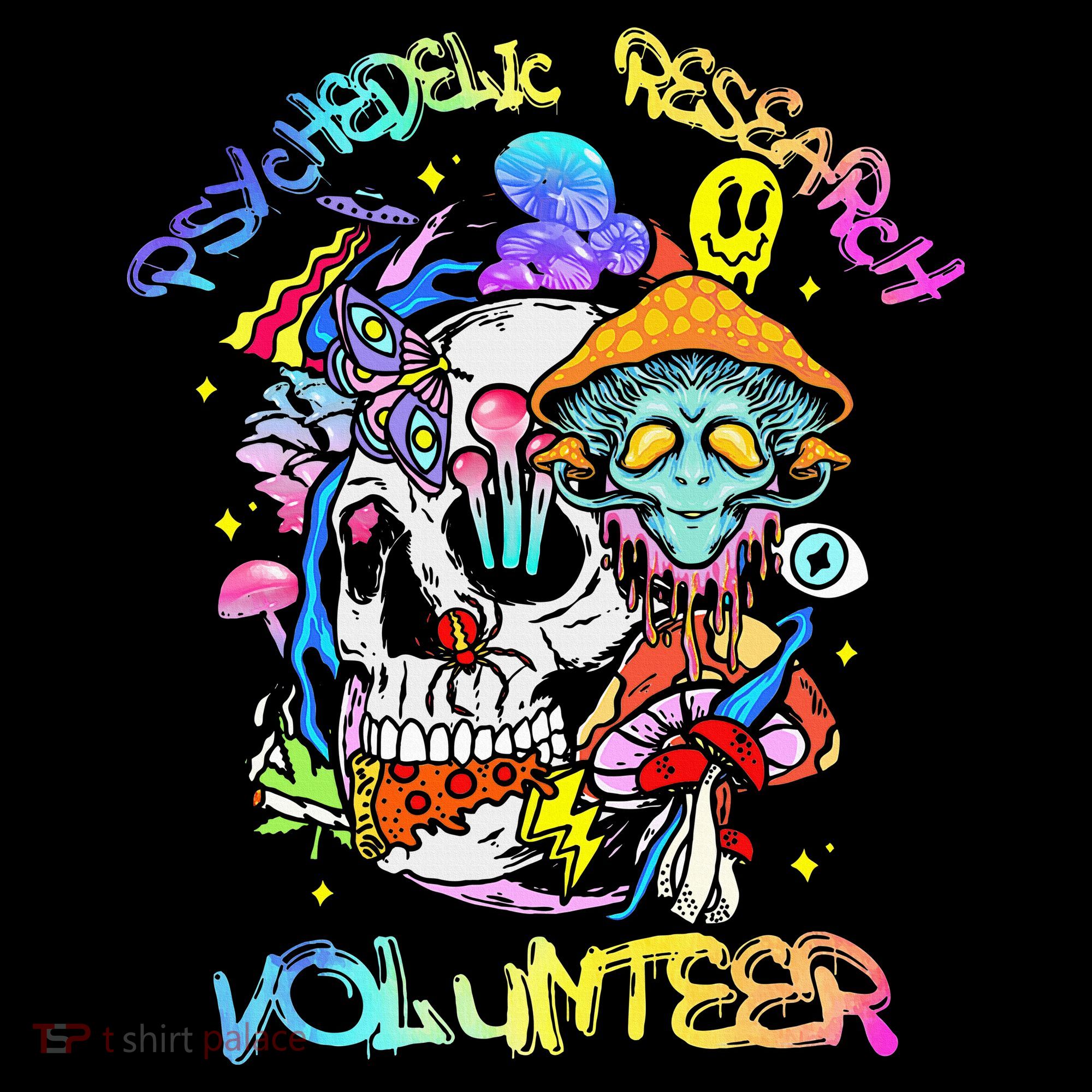 Psychedelic Mushroom Research Volunteer Coaster