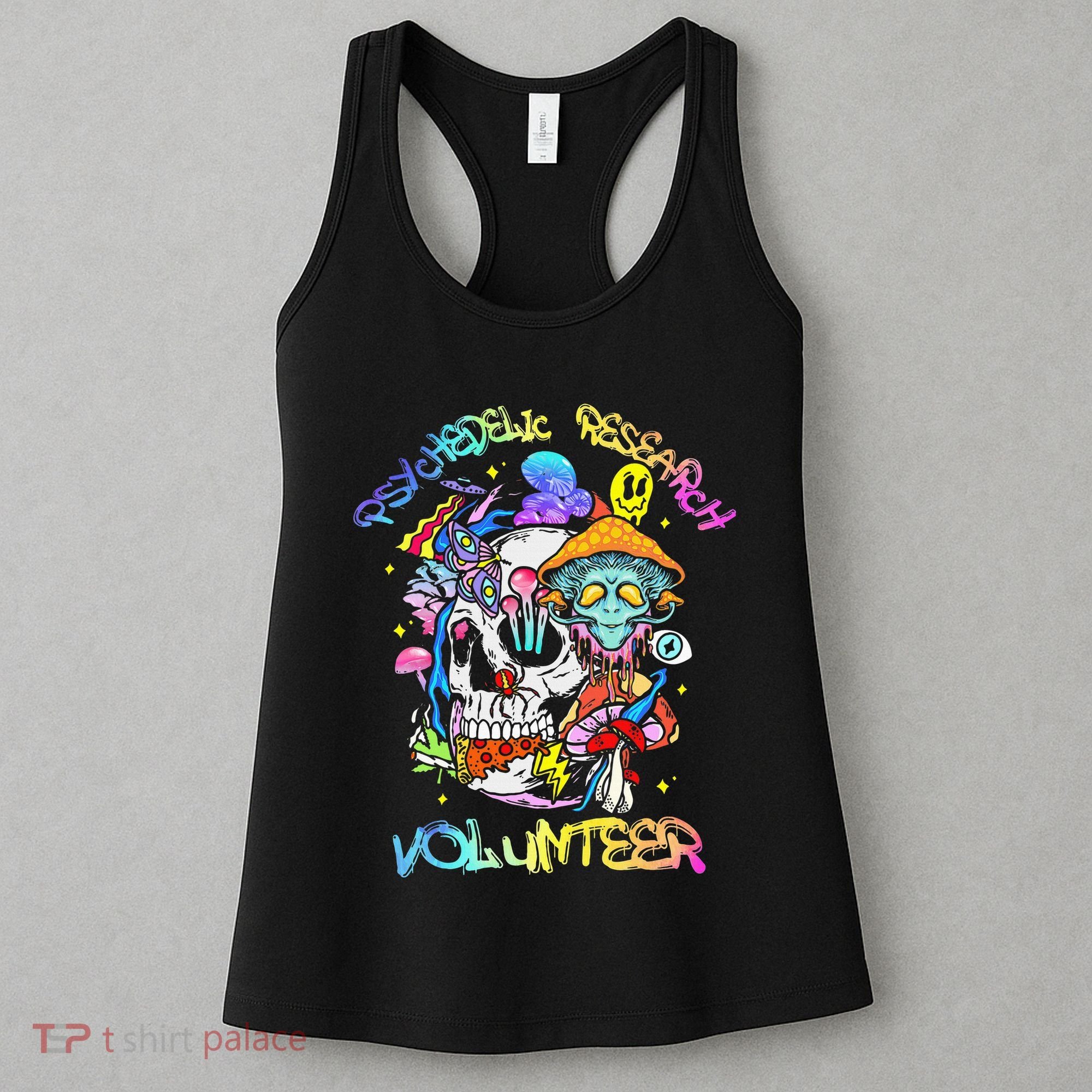 Psychedelic Mushroom Research Volunteer Women's Tank Top