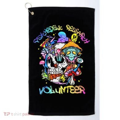 Psychedelic Mushroom Research Volunteer Golf Towel