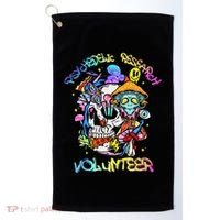 Psychedelic Mushroom Research Volunteer Golf Towel thumb 0