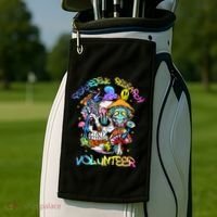 Psychedelic Mushroom Research Volunteer Golf Towel thumb 2