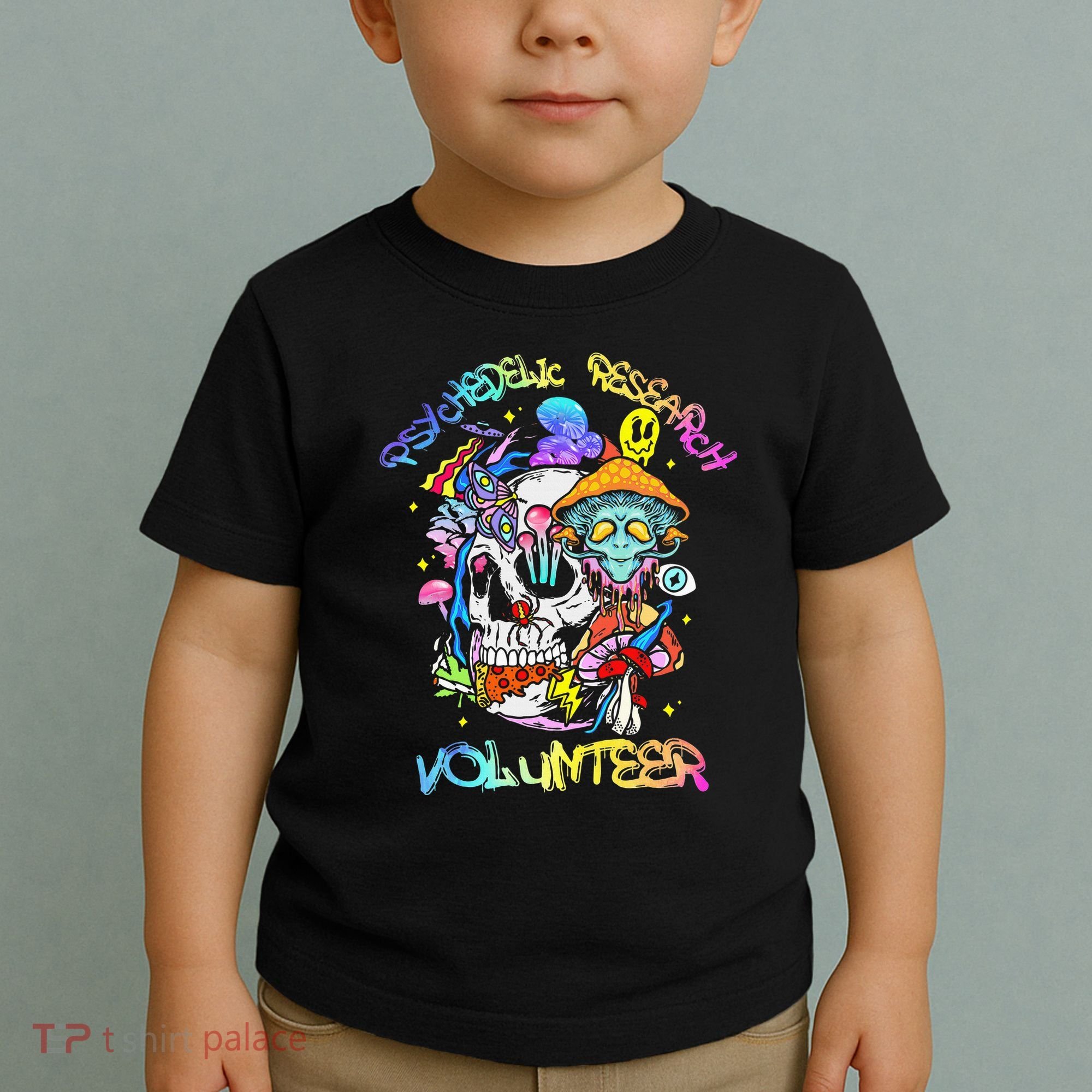 Psychedelic Mushroom Research Volunteer Toddler T-Shirt