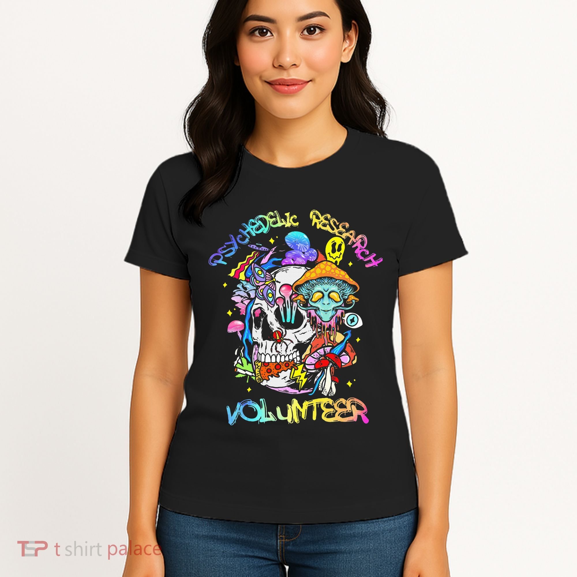 Psychedelic Mushroom Research Volunteer Women's T-Shirt