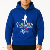 Paintball Mom Retro Awesome Baller Mom Funny Gift Present Gift Hoodie thumb 2