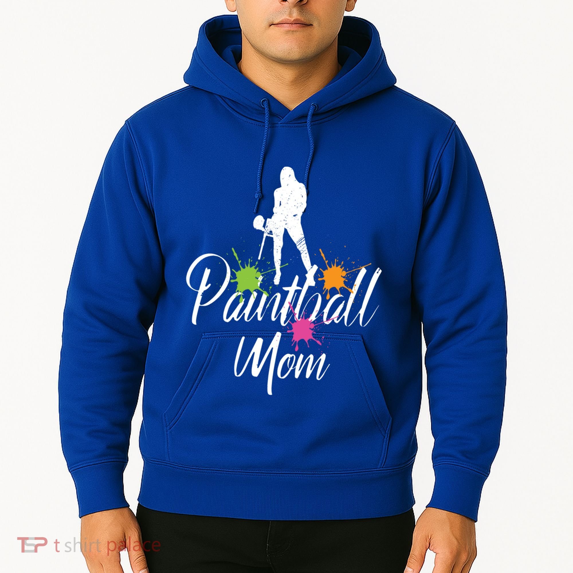 Paintball Mom Retro Awesome Baller Mom Funny Gift Present Gift Hoodie