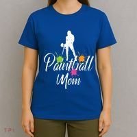 Paintball Mom Retro Awesome Baller Mom Funny Gift Present Gift T-Shirt thumb 4
