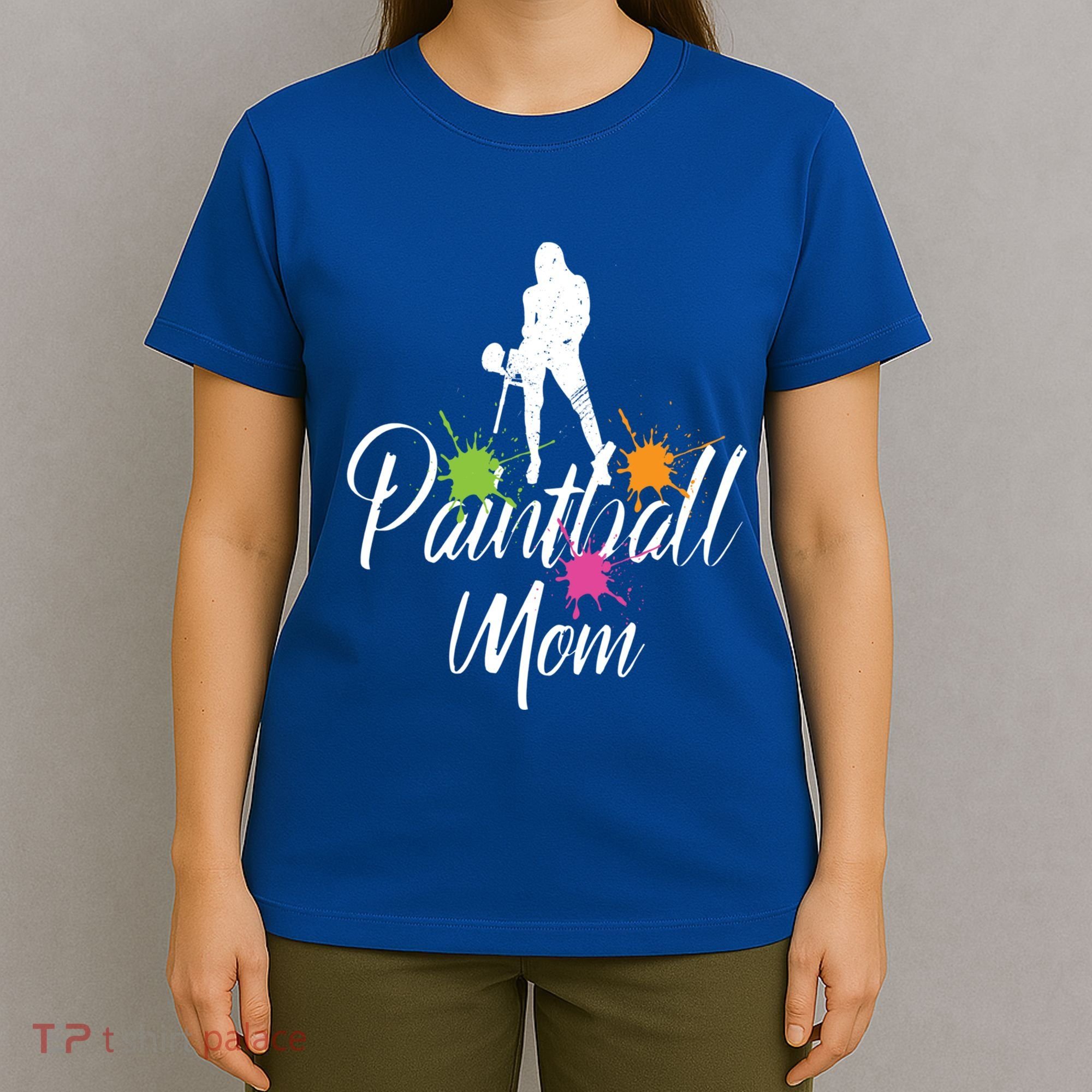 Paintball Mom Retro Awesome Baller Mom Funny Gift Present Gift T-Shirt