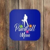 Paintball Mom Retro Awesome Baller Mom Funny Gift Present Gift Coaster thumb 0