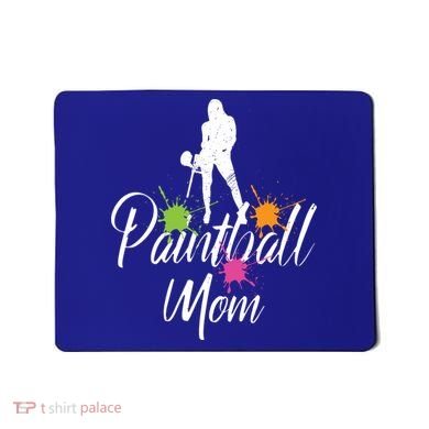 Paintball Mom Retro Awesome Baller Mom Funny Gift Present Gift Mousepad