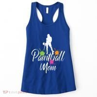 Paintball Mom Retro Awesome Baller Mom Funny Gift Present Gift Women's Tank Top thumb 0