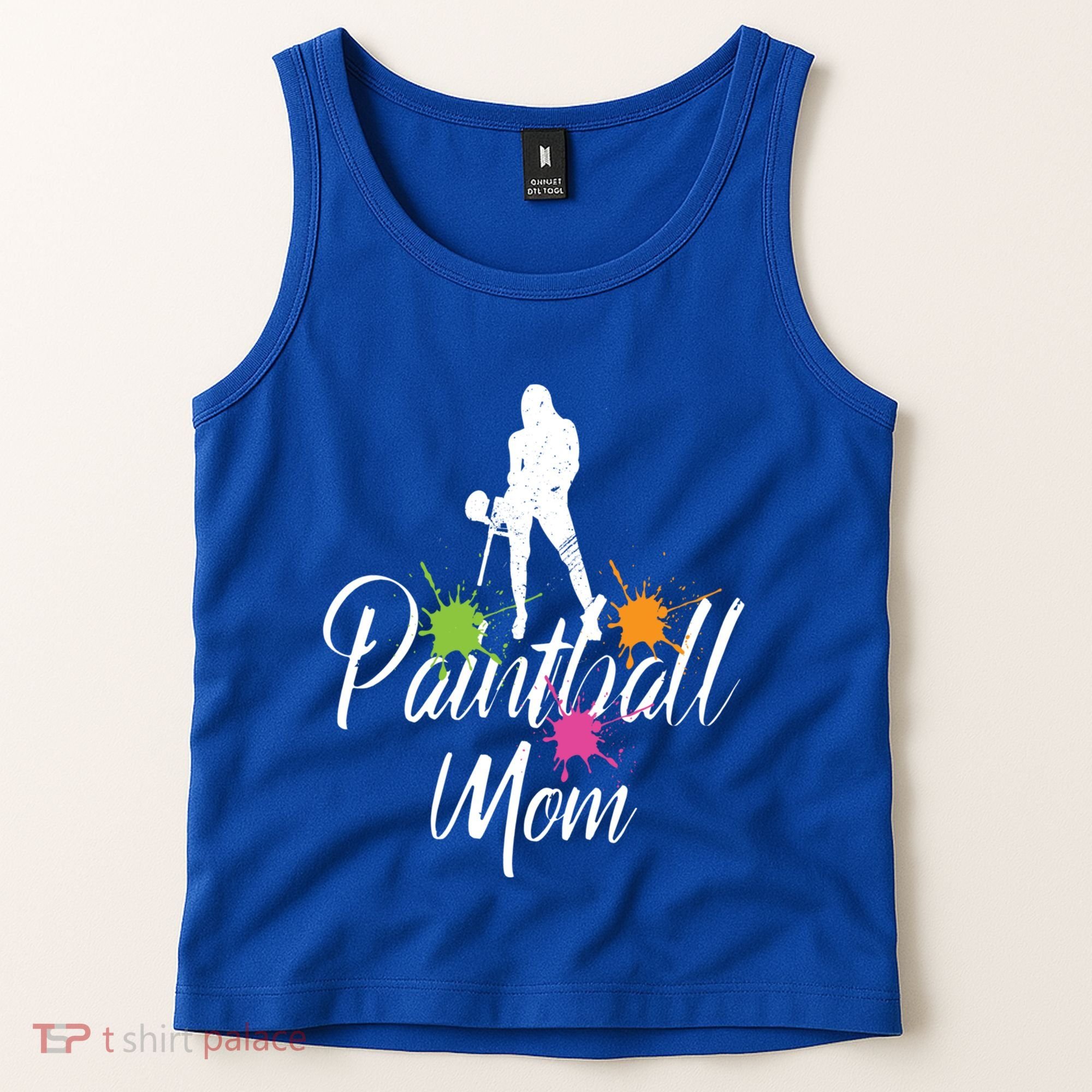 Paintball Mom Retro Awesome Baller Mom Funny Gift Present Gift Tank Top