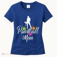 Paintball Mom Retro Awesome Baller Mom Funny Gift Present Gift Women's T-Shirt thumb 0