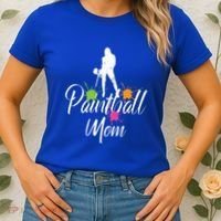 Paintball Mom Retro Awesome Baller Mom Funny Gift Present Gift Women's T-Shirt thumb 2
