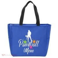 Paintball Mom Retro Awesome Baller Mom Funny Gift Present Gift Tote Bag thumb 0