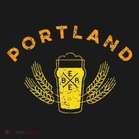 Portland Maine Retro Vintage Style Craft Beer Drinkers T-Shirt thumb 7