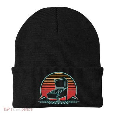 Pinball Machine Retro Vintage 80s Style Beanie