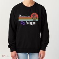 Polygon My Retirement Plan, Polygon Logo, Polygon Crypto Women's Sweatshirt thumb 0