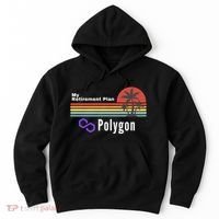Polygon My Retirement Plan, Polygon Logo, Polygon Crypto Hoodie thumb 0
