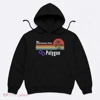 Polygon My Retirement Plan, Polygon Logo, Polygon Crypto Hoodie thumb 0