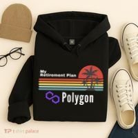Polygon My Retirement Plan, Polygon Logo, Polygon Crypto Hoodie thumb 4