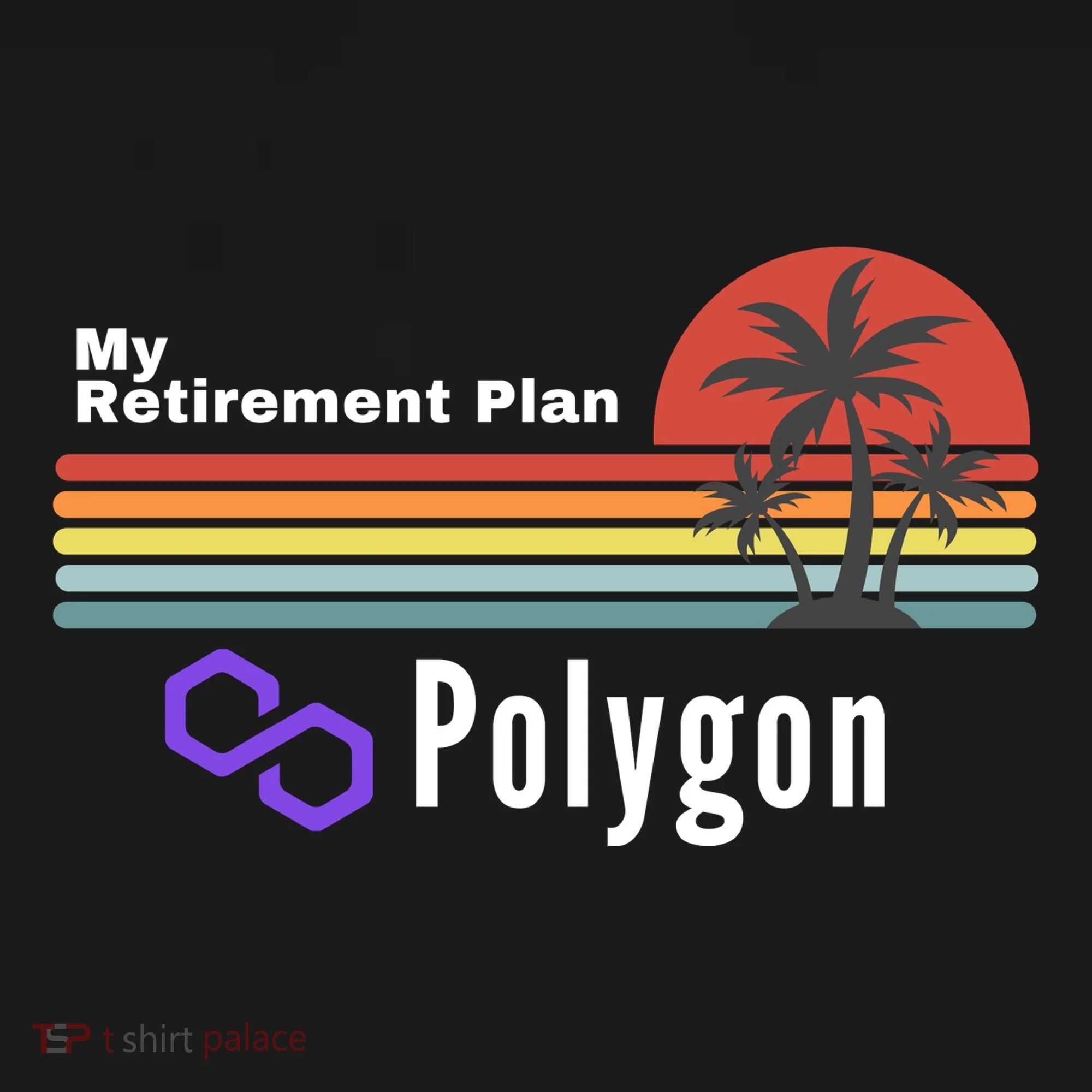 Polygon My Retirement Plan, Polygon Logo, Polygon Crypto Hoodie